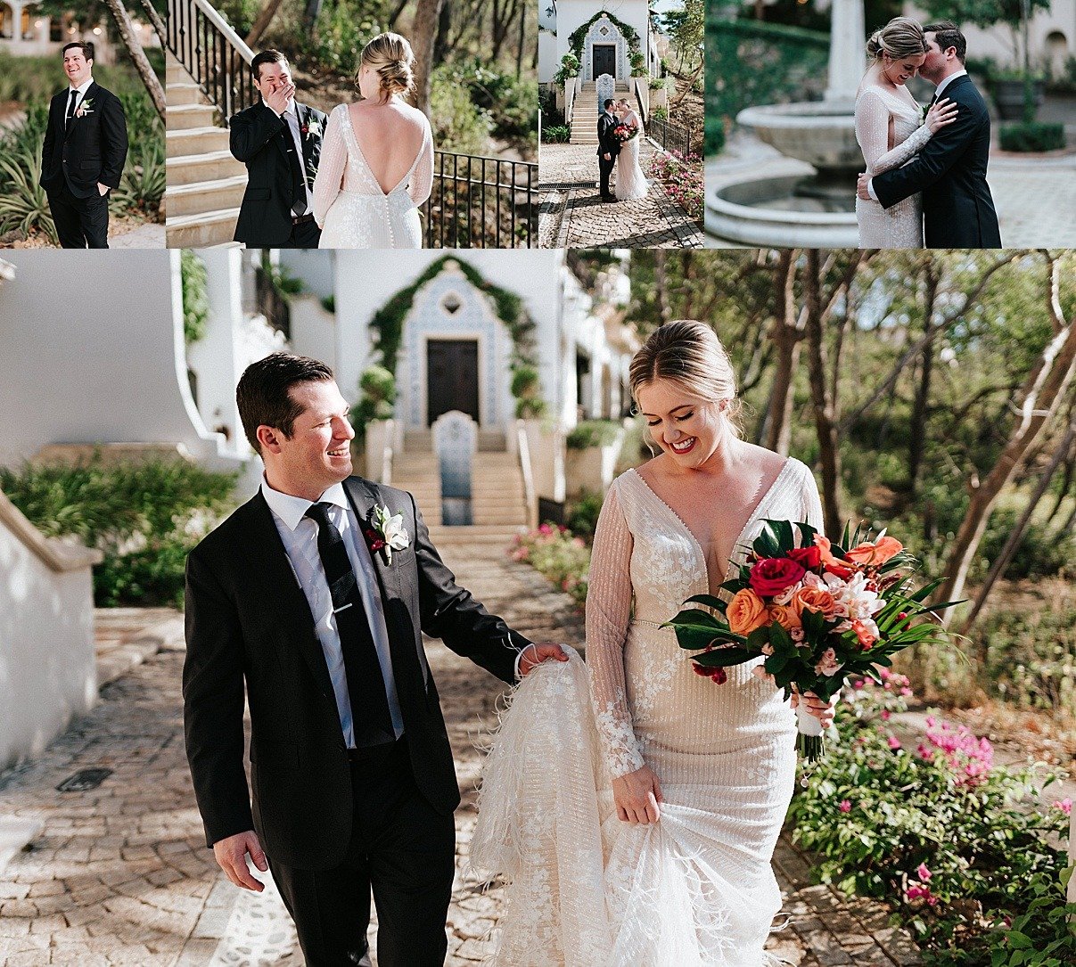 first looks at the fountain in las catalinas