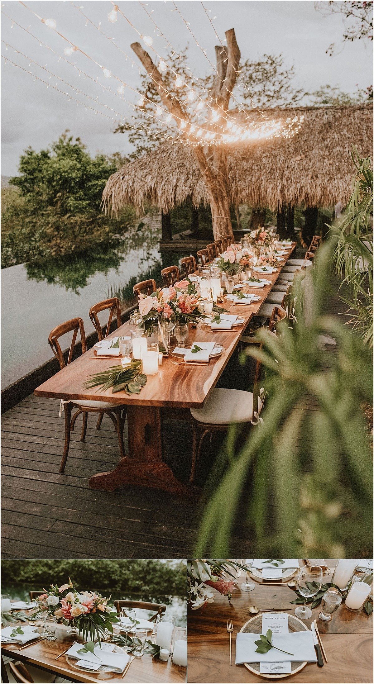 decor design tamarindo el cahnte wedding