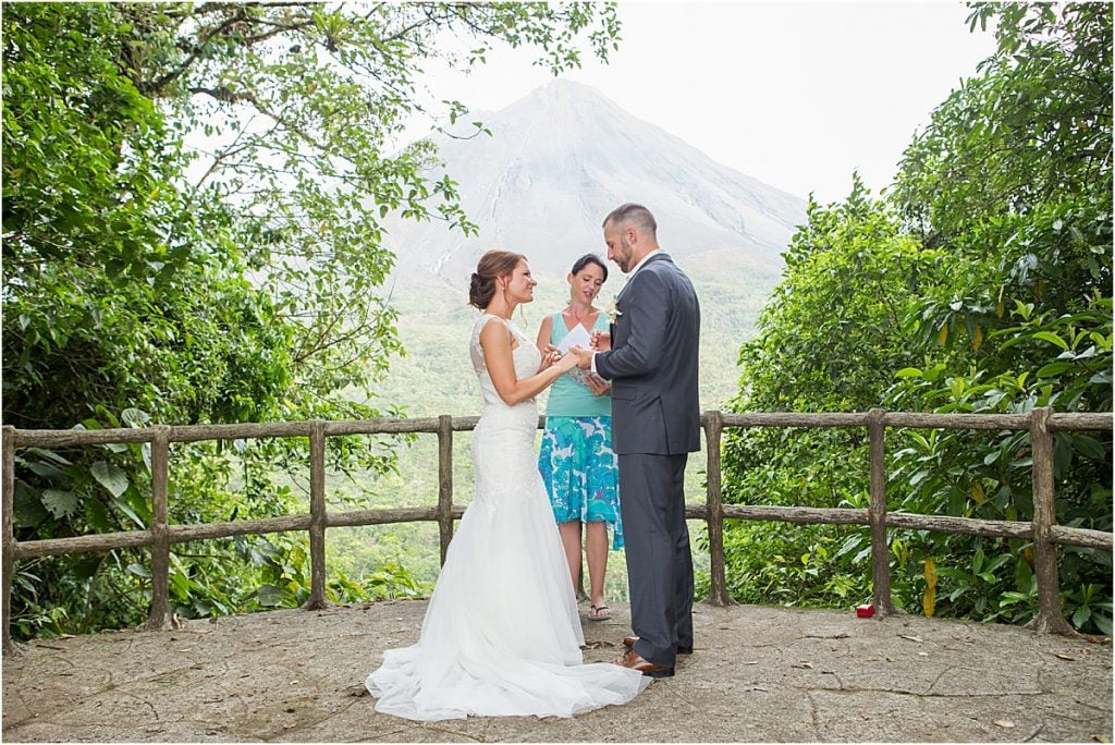 la fortuna elopement ceremony