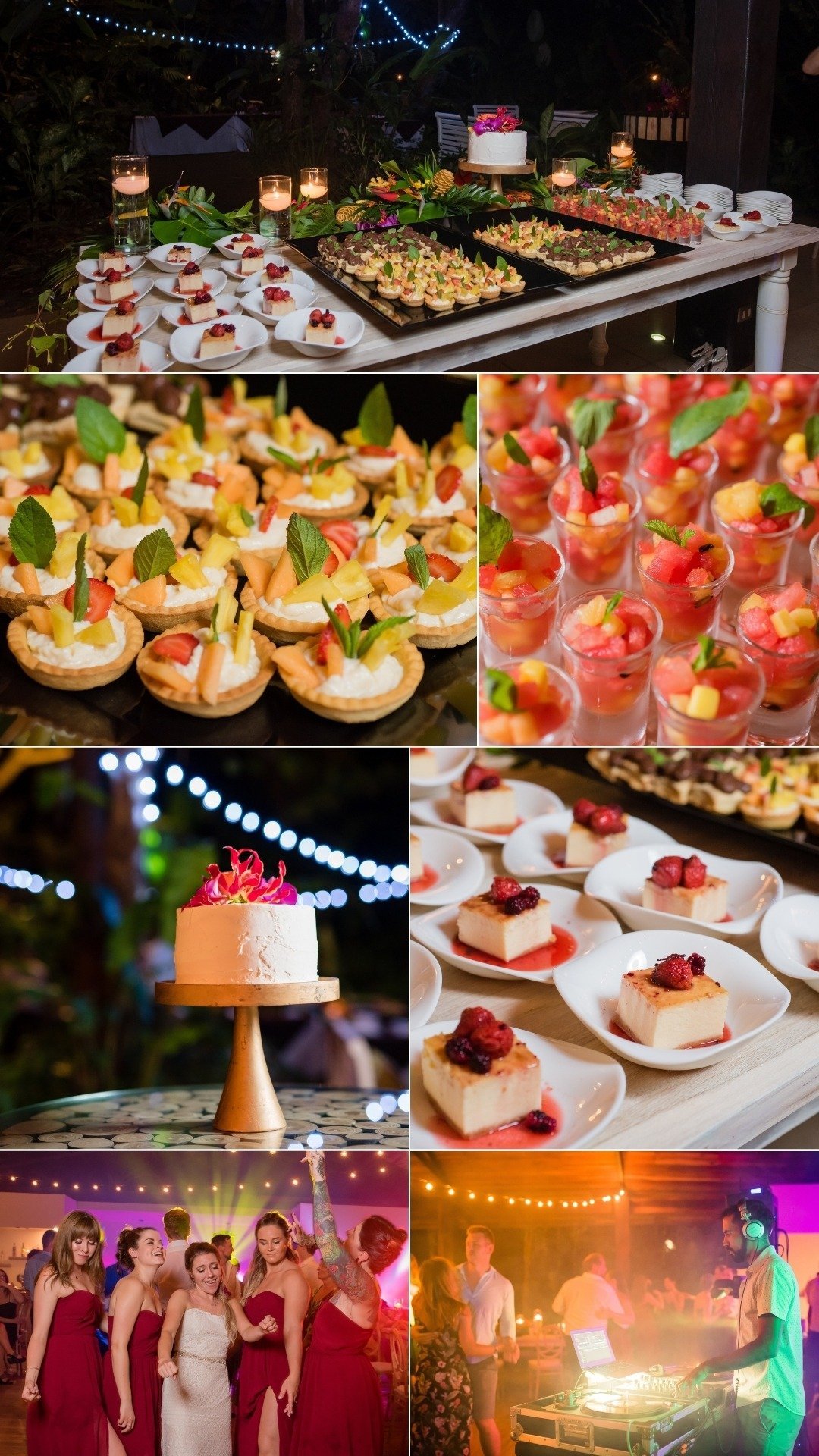 tamarindo catering menus