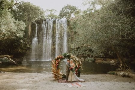 Waterfall Vow Renewal