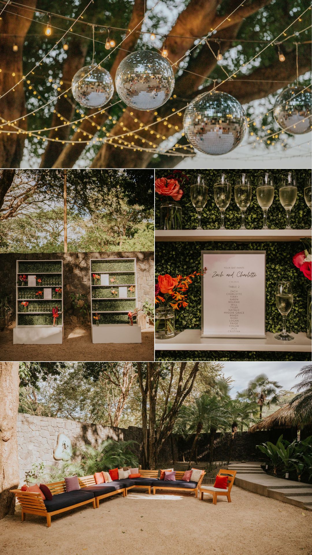 cocktail hour - pangas beach club - champaigne - lounge