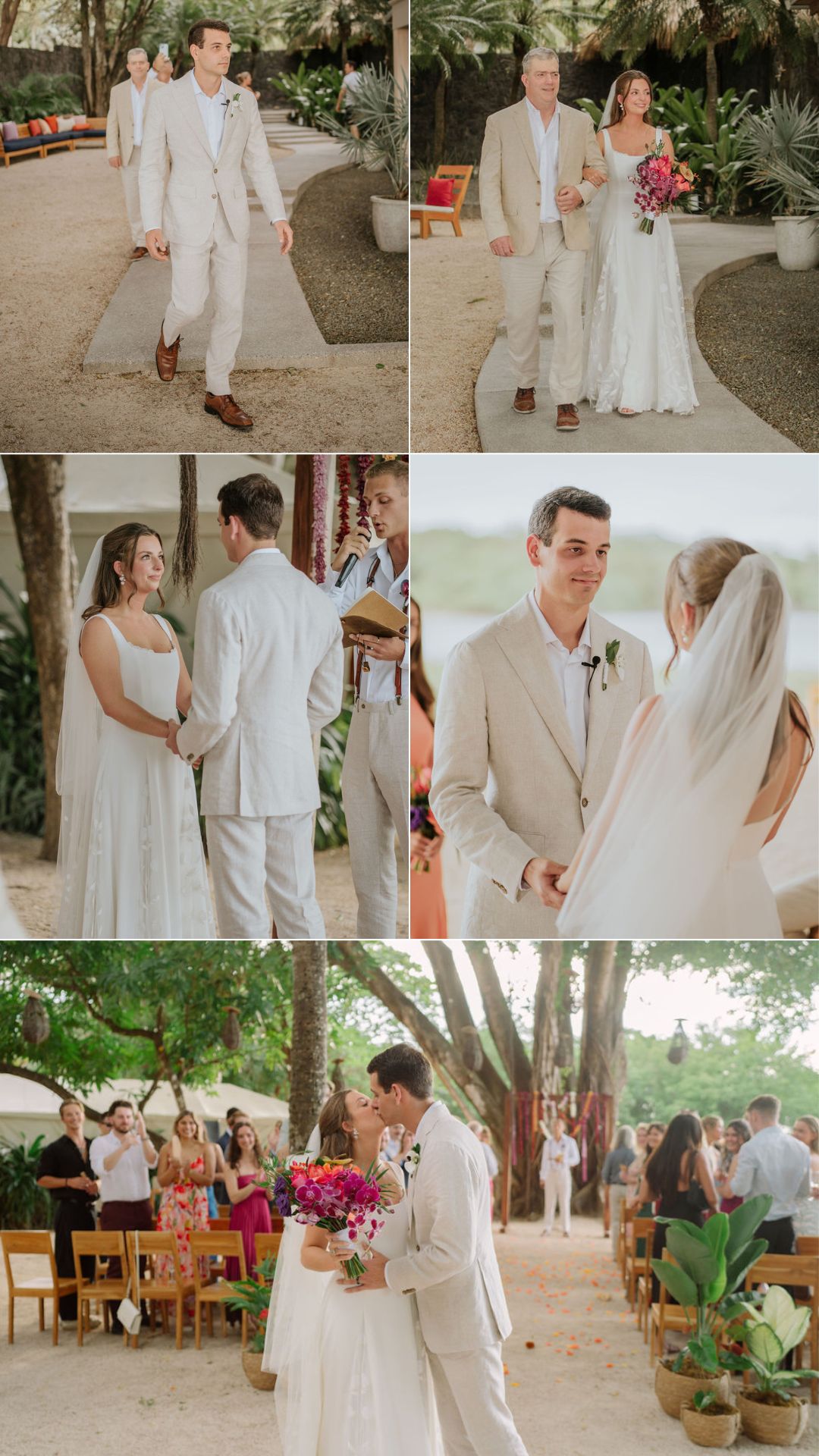 wedding ceremony highlights at pangas beach club