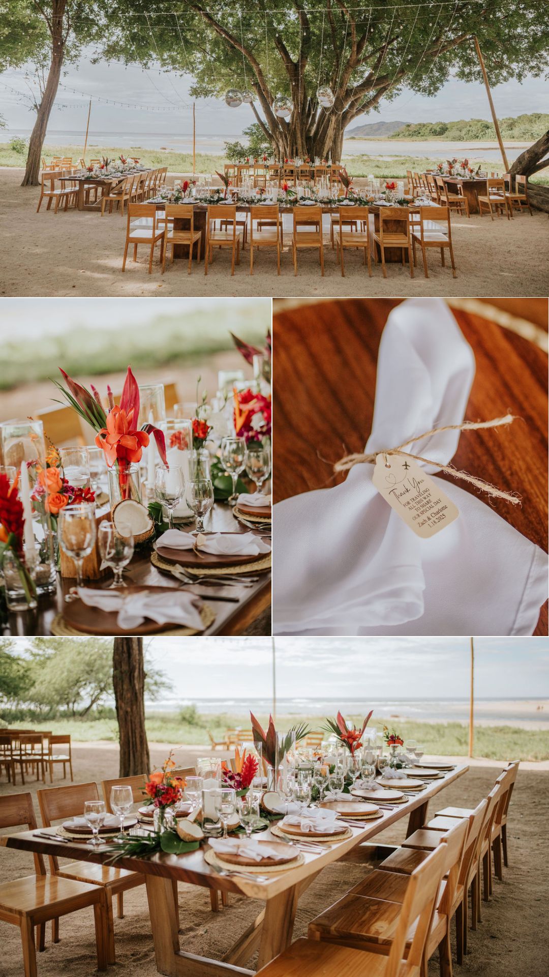 wedding reception details - napkin - decor - tama