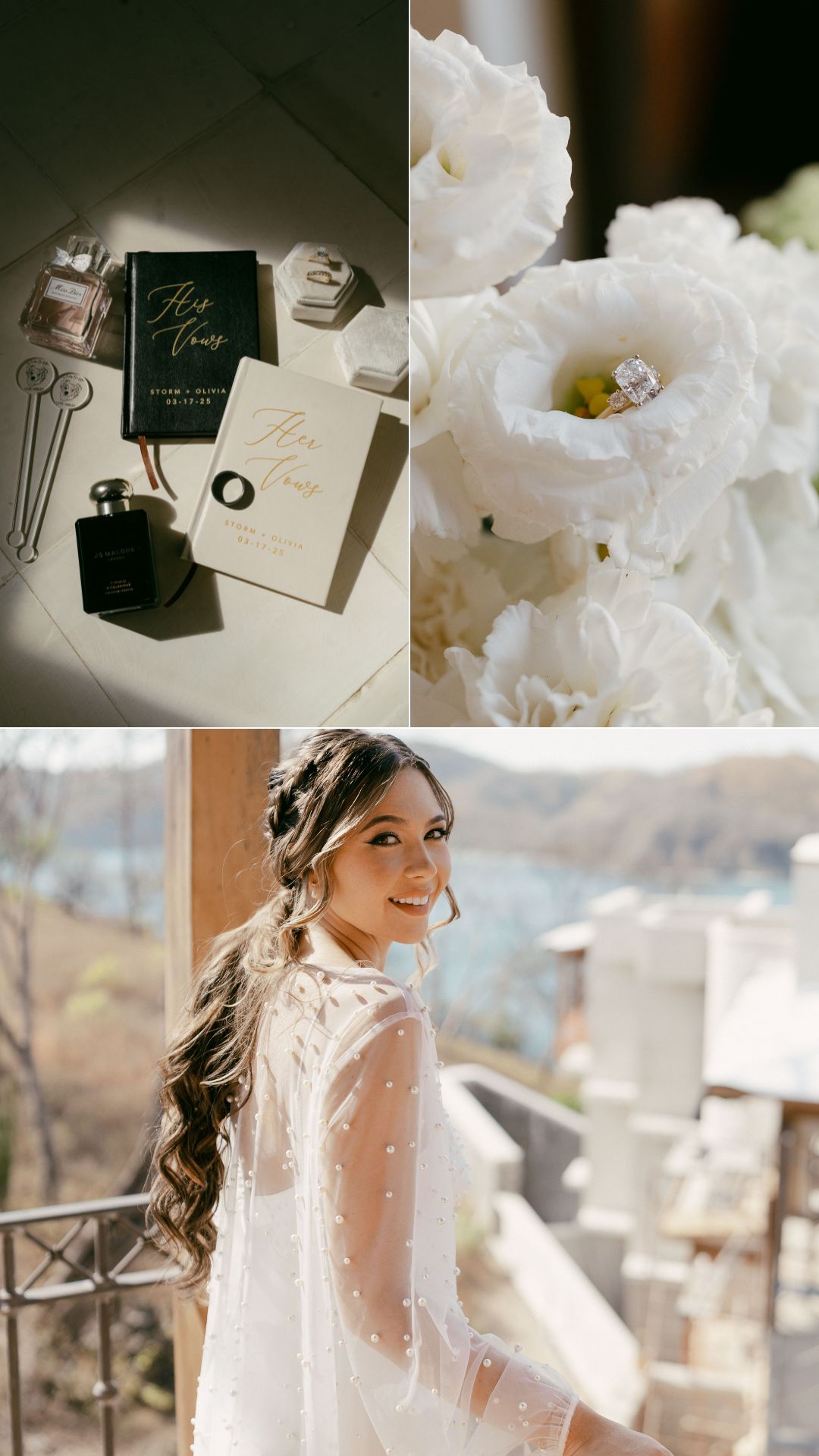 bride details - bride hair and make up - flowers bride details - bride hair and make up - flowers