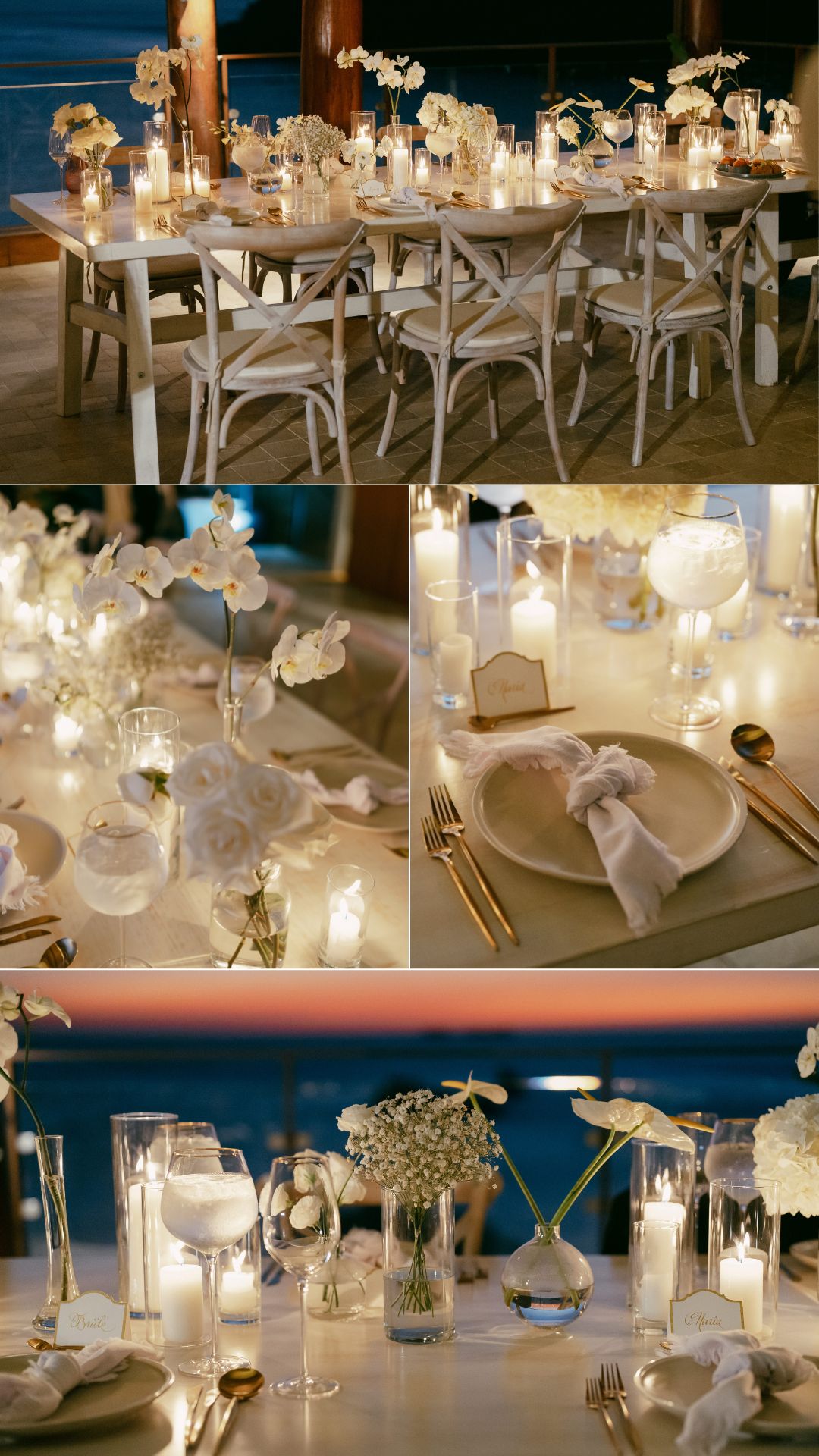 wedding reception highlights - white flowers - decor wedding reception highlights - white flowers - decor