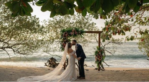Olivia + Austen Intimate Wedding Featured on Brides and Weddings