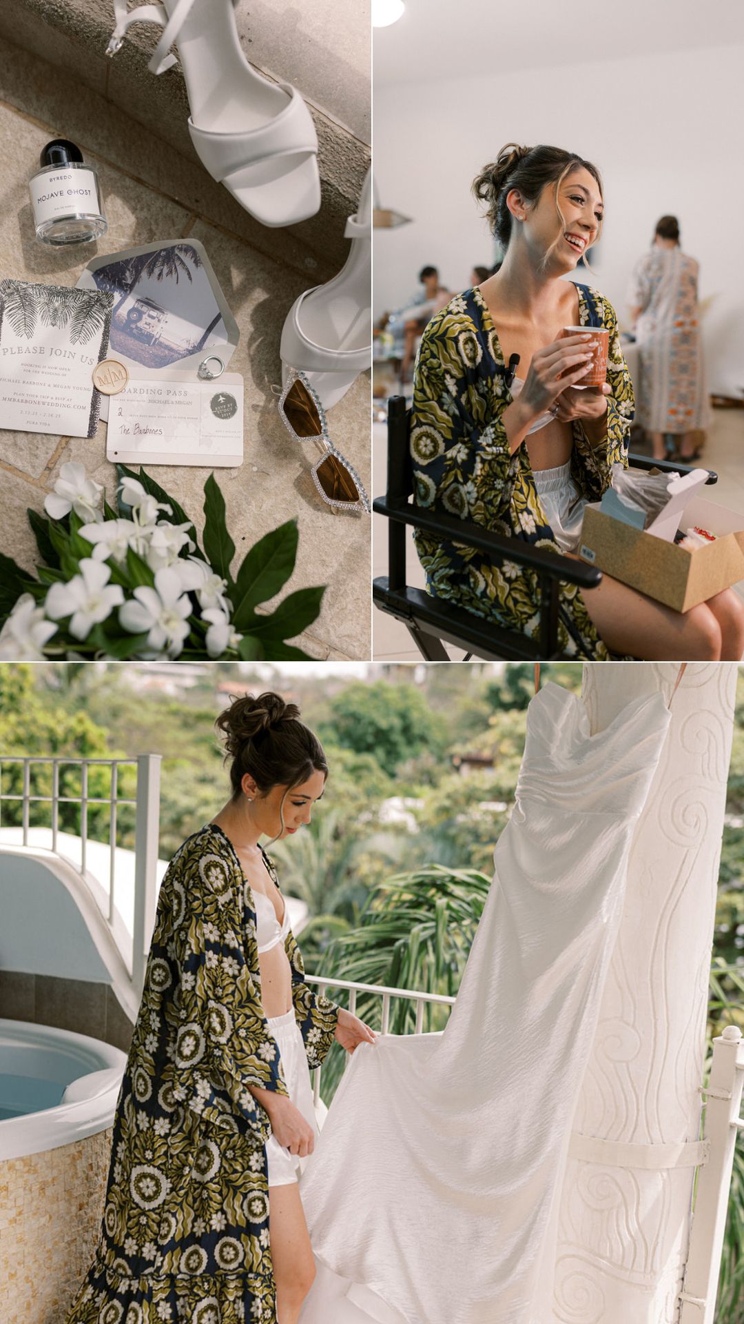 bride getting ready at tamarindo diria - bride details bride getting ready at tamarindo diria - bride details