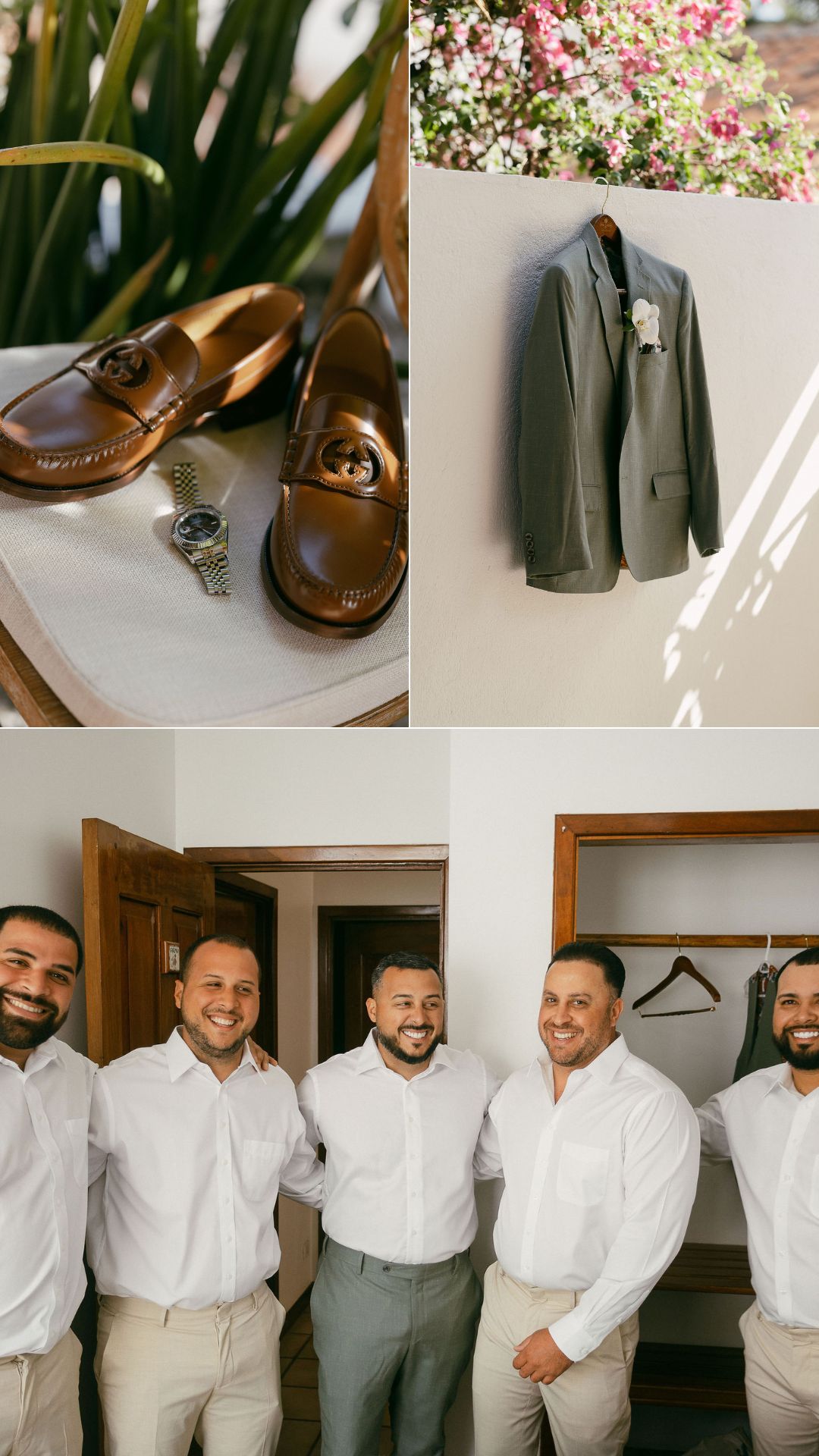 groom details - suit - shoes - team groom