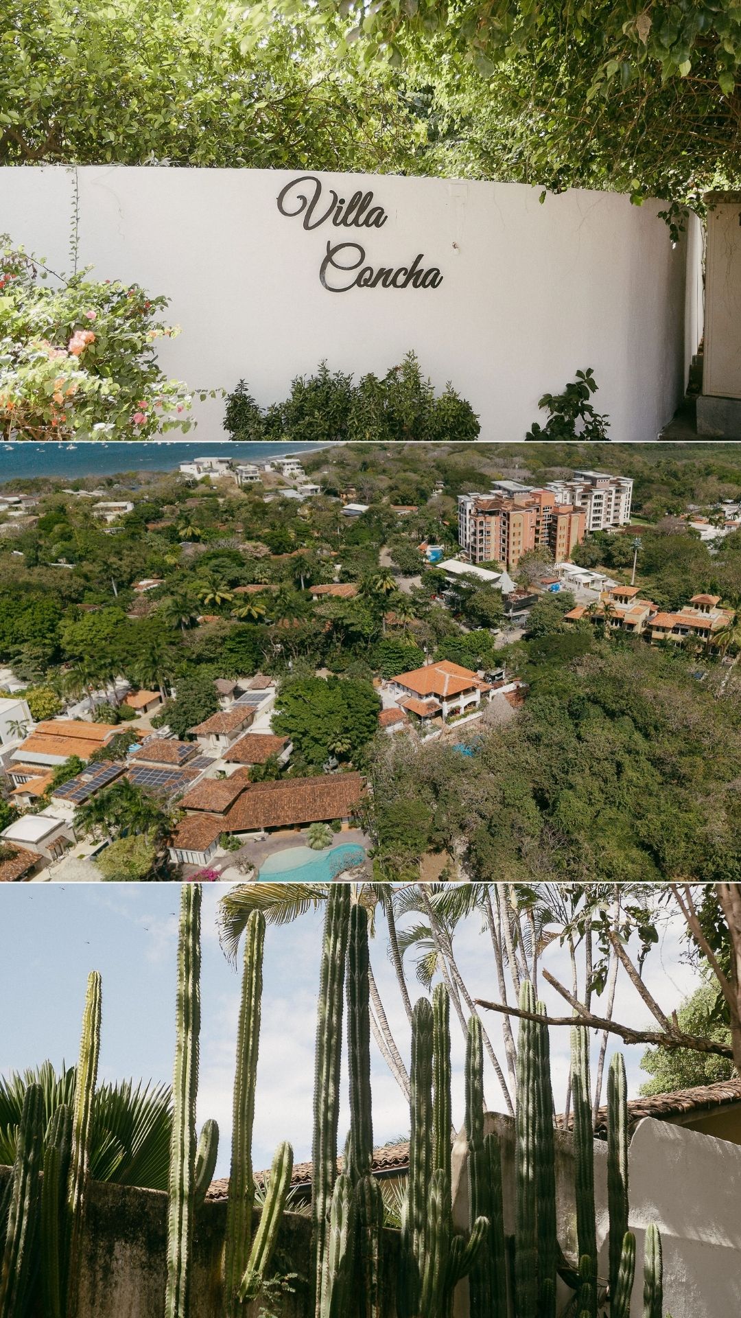pool and view villa concha