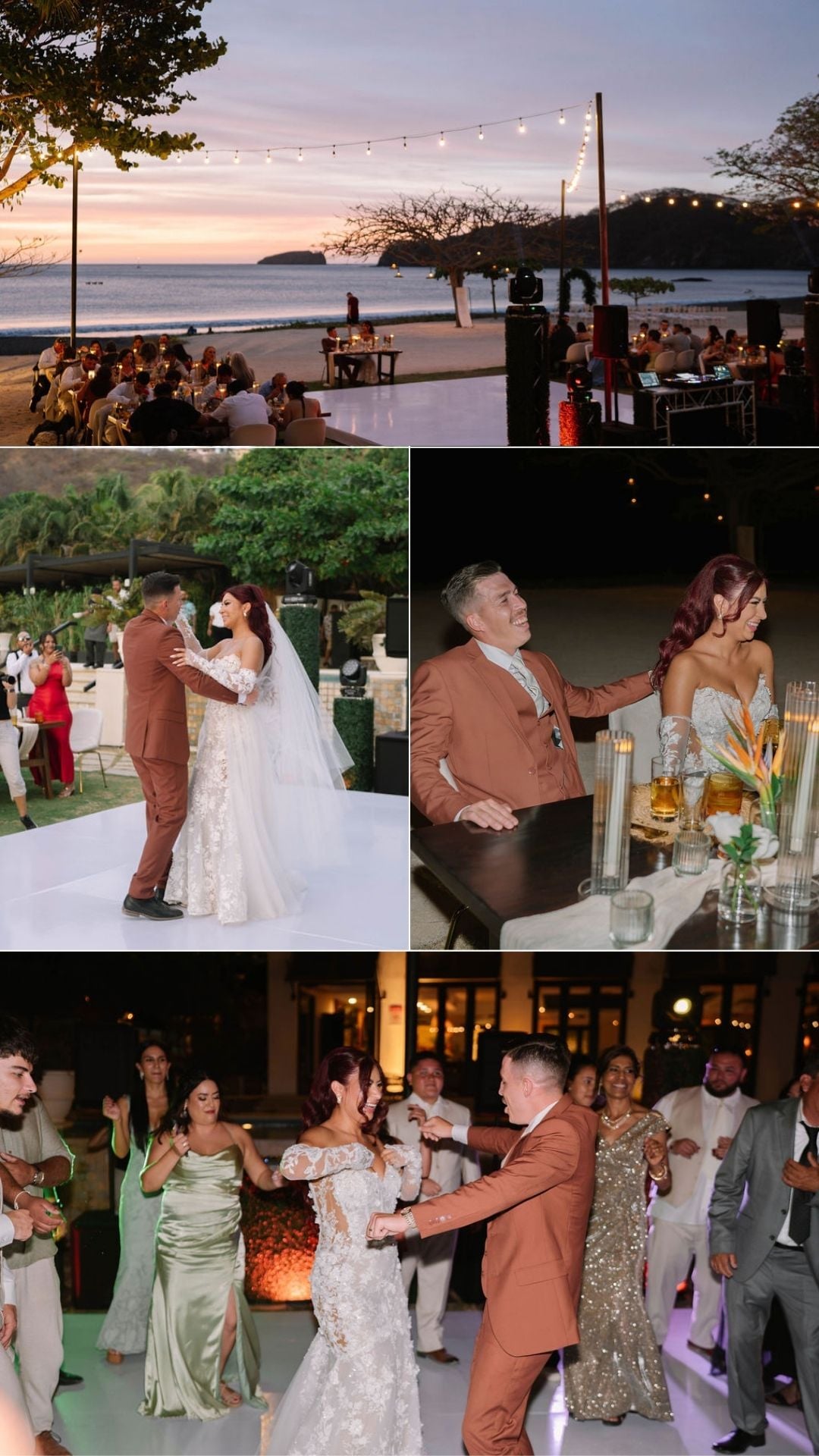 reception highlights at pacifico beach club