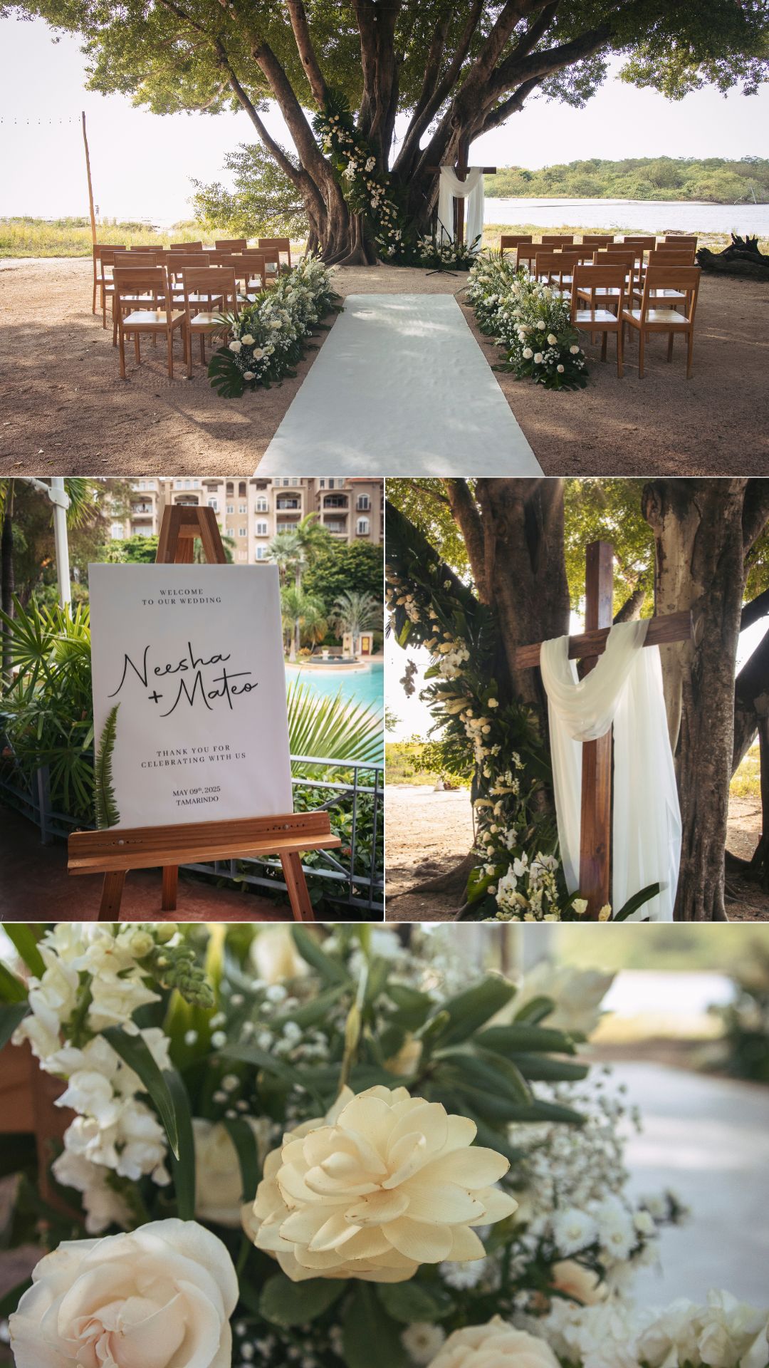 ceremony details at pangas beach club in tamarindo ceremony details at pangas beach club in tamarindo