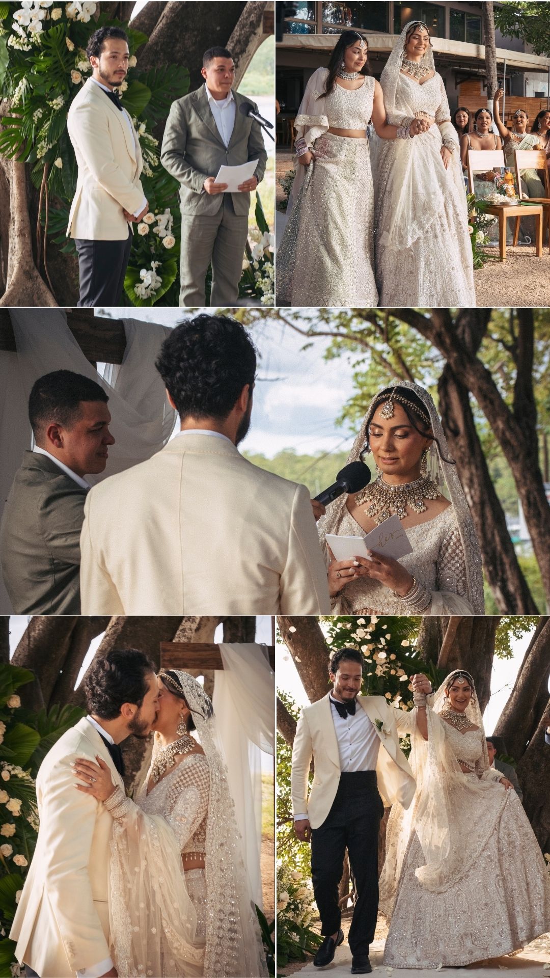 wedding ceremony highlights at pangas beach club - tamarindo wedding ceremony highlights at pangas beach club - tamarindo