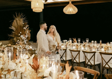 Tiffanie + Ryan's Eco-Chic Bohemian Wedding Featured on Boho Weddings