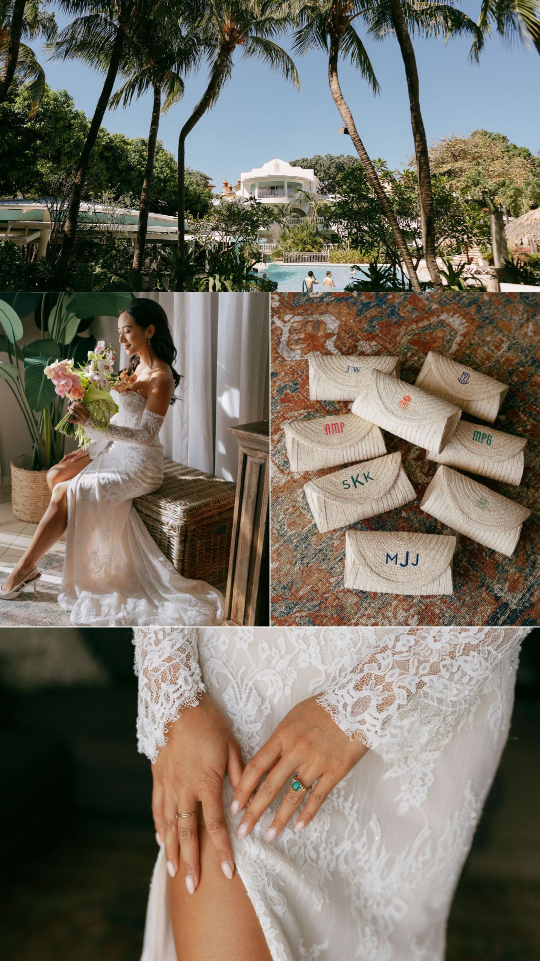 bride details - wedding dress - tamarindo - costa rica bride details - wedding dress - tamarindo - costa rica