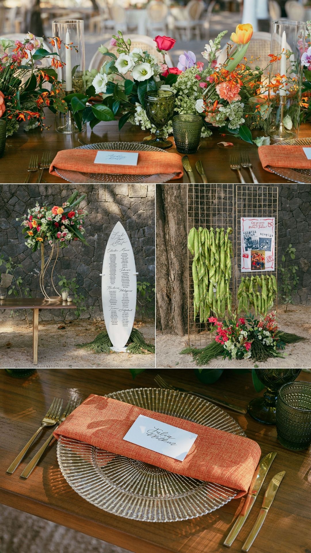 reception decor - details - flowers - tablescape reception decor - details - flowers - tablescape