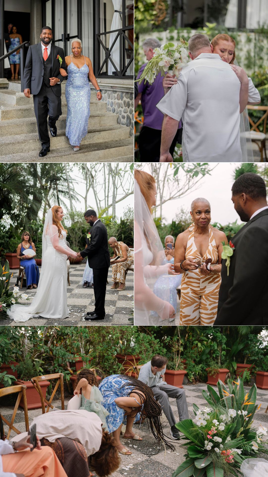 wedding ceremony highlights at villa caletas, jaco wedding ceremony highlights at villa caletas, jaco