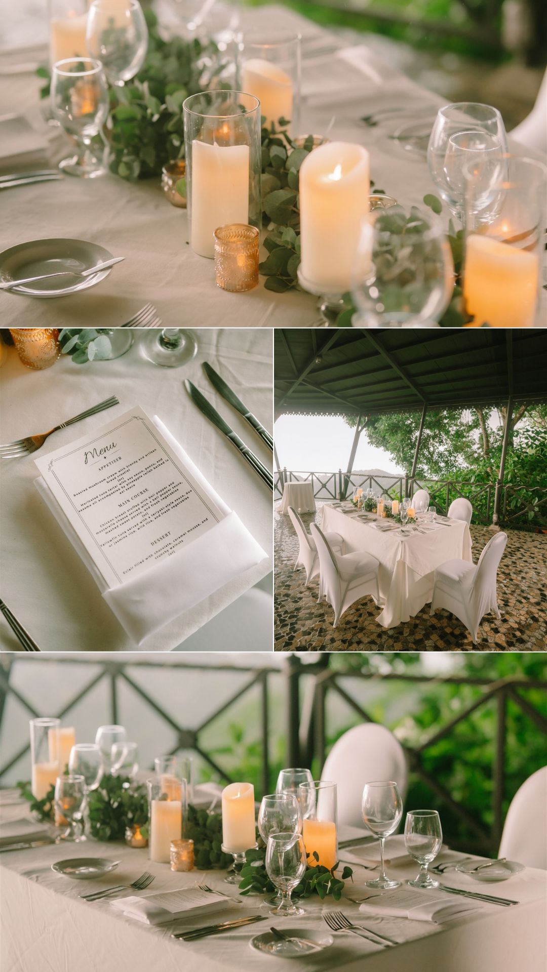 reception decor - details - villa caletas - jaco