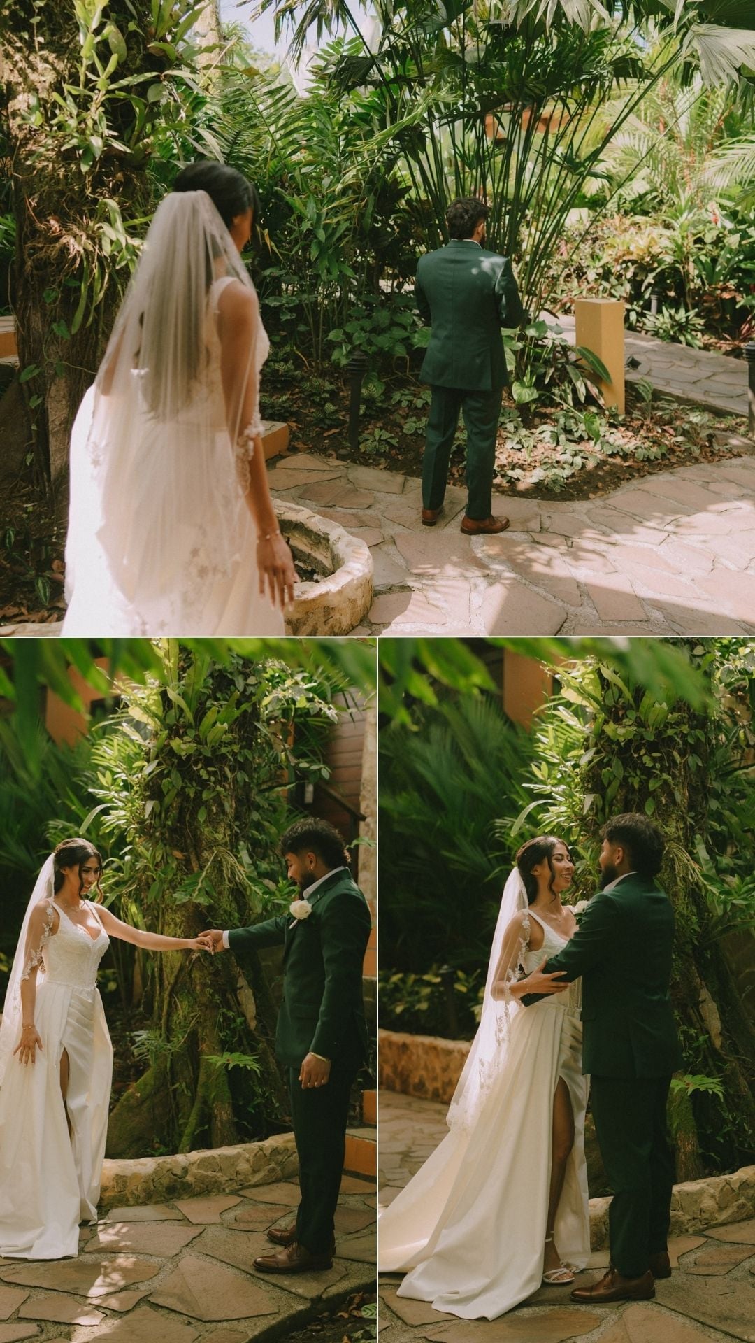 first look arenal brianna and alex elopement