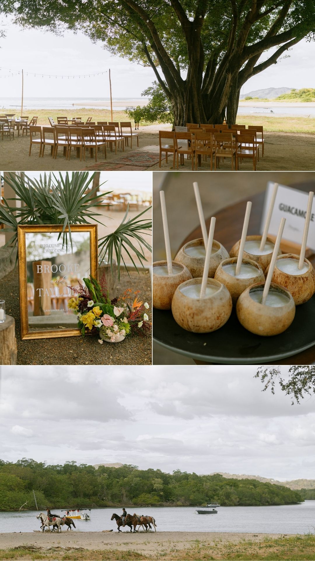 brooke and taylor wedding ceremony at pangas