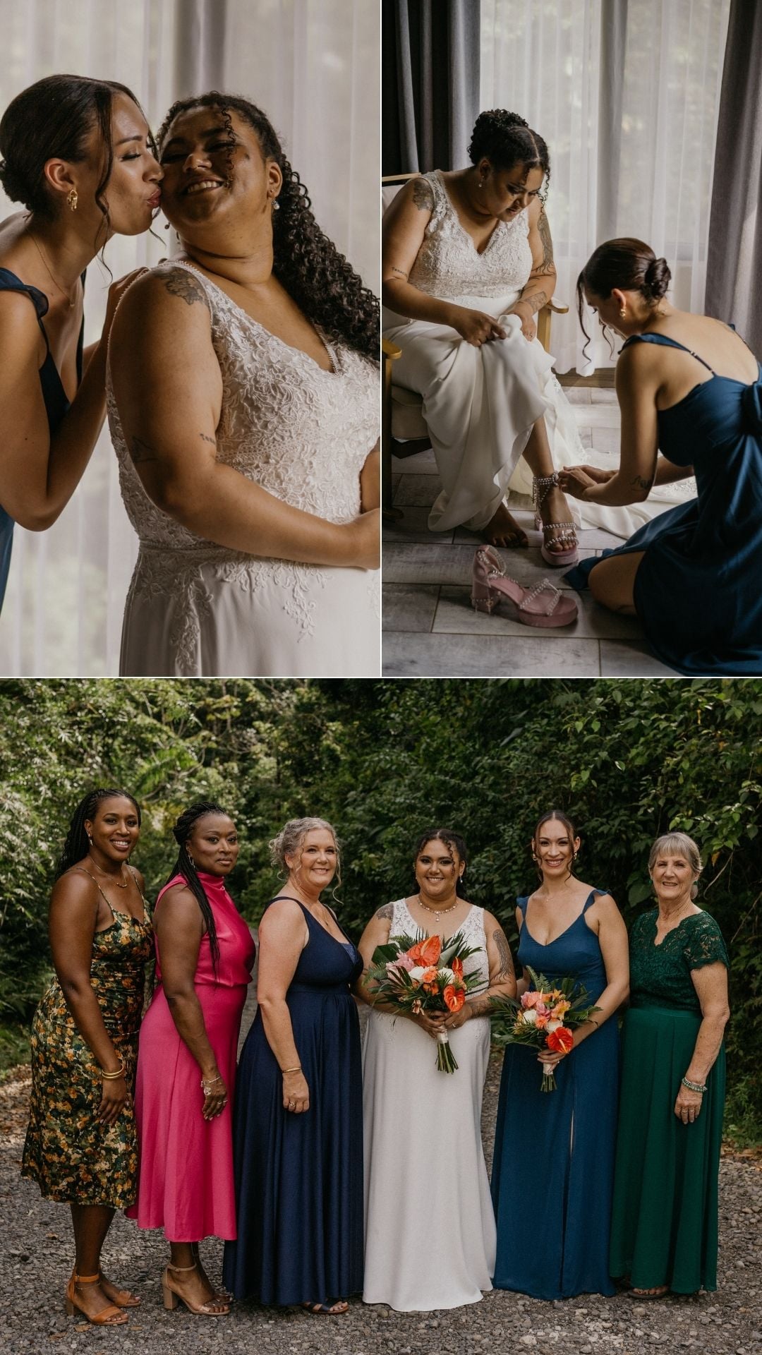 daja and her bridesmaids