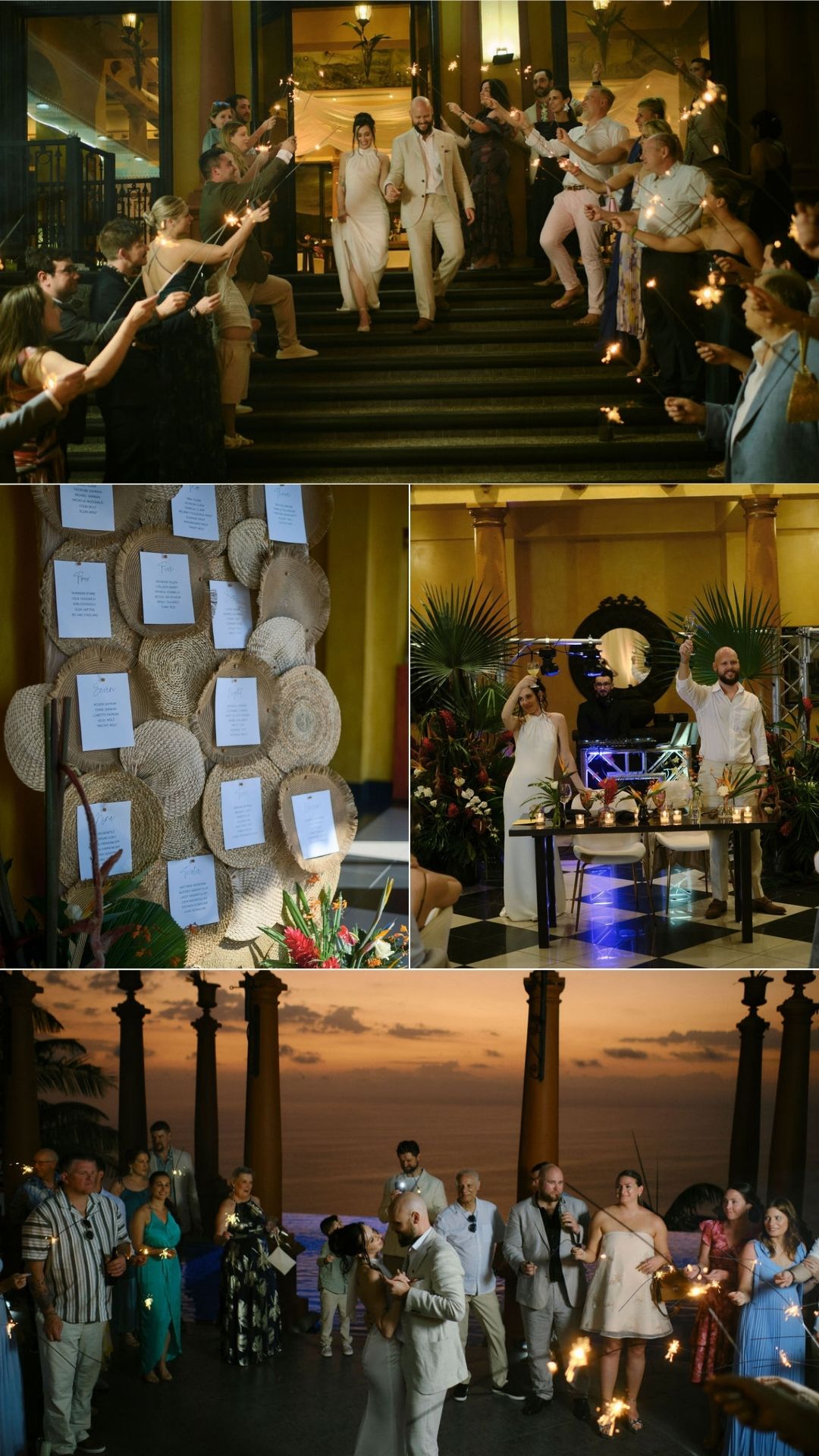 francesca + dylan wedding reception highlights