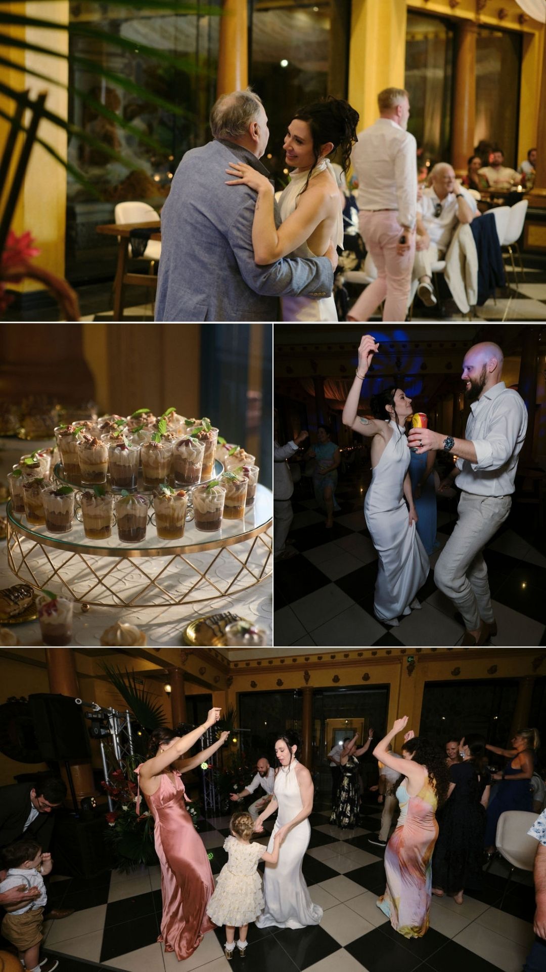 reception party francesca + dylan