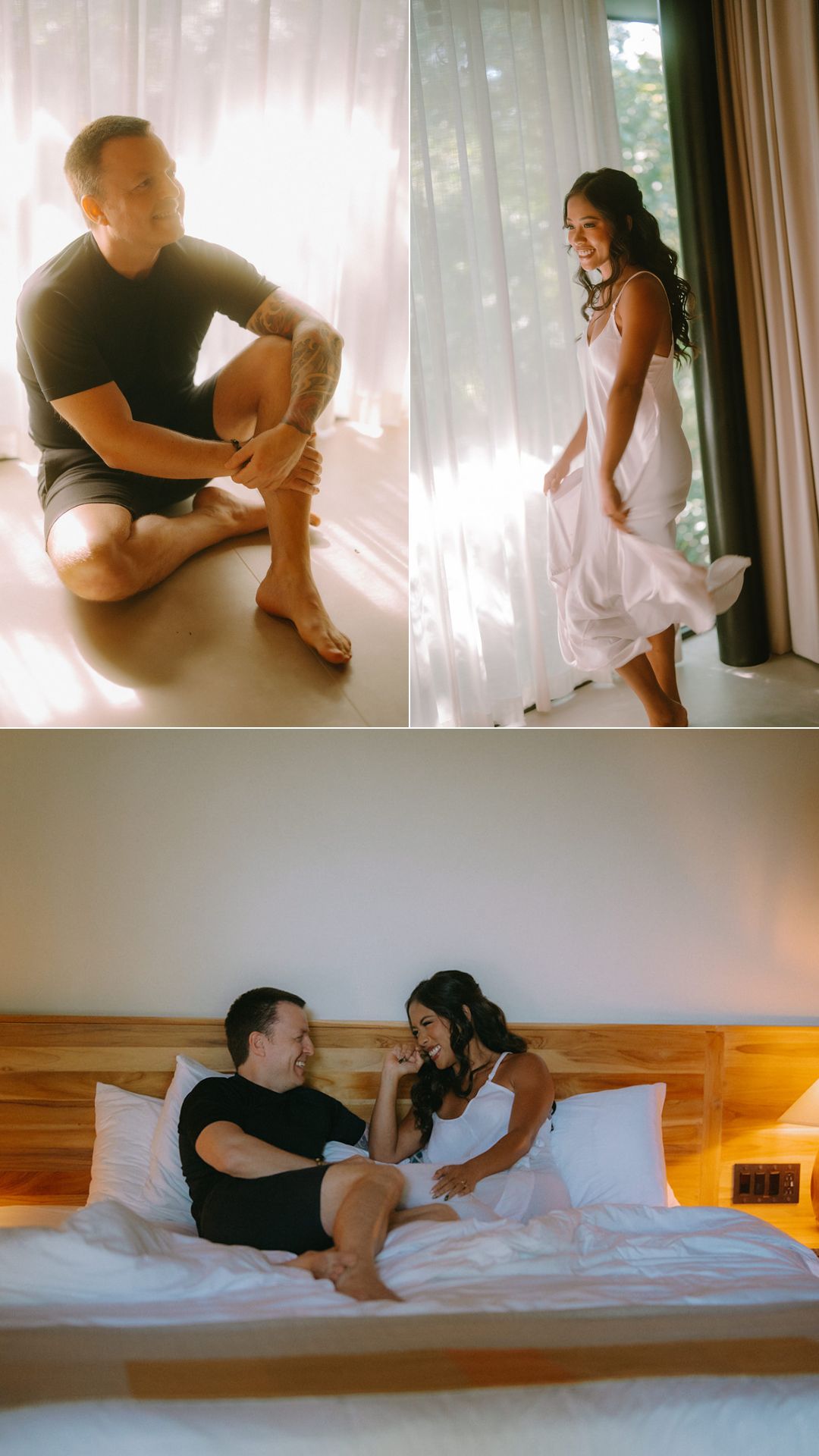 bride-and-groom-getting-ready