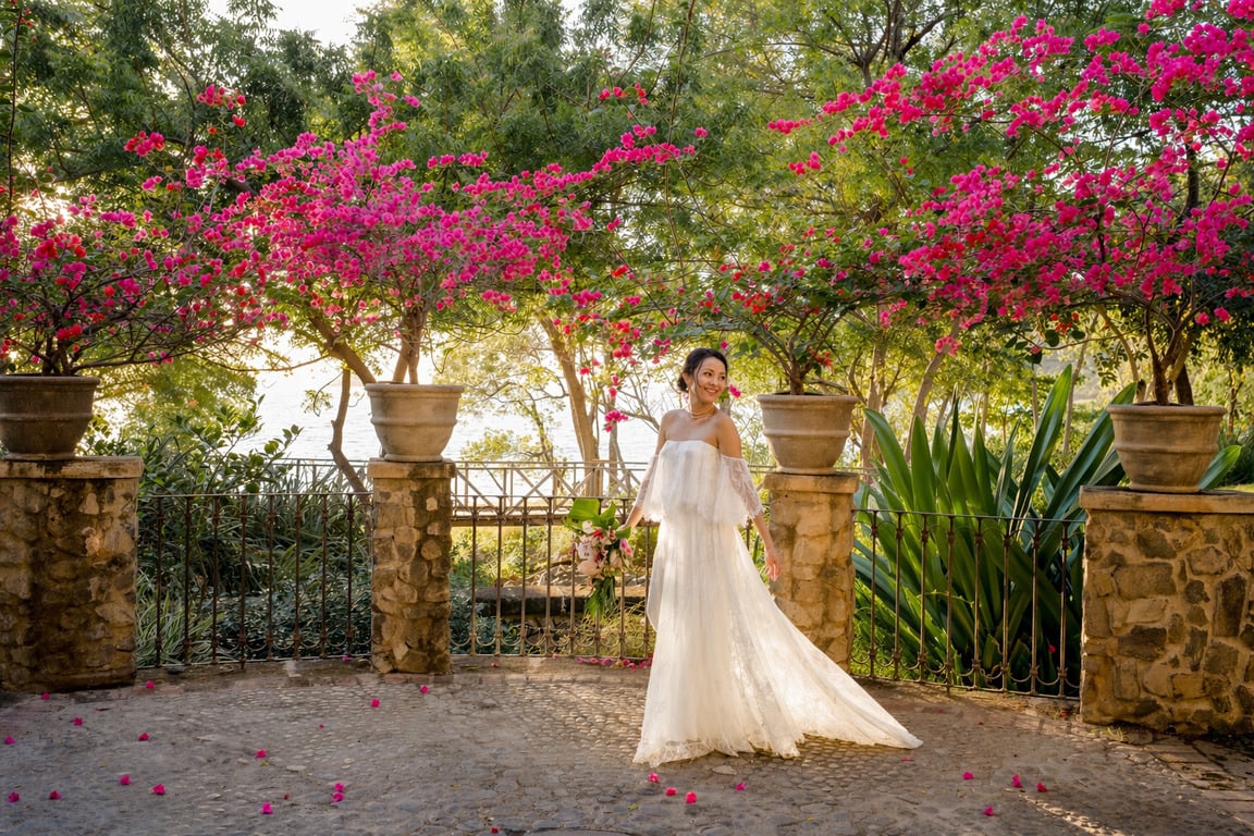 sofia las catalinas wedding