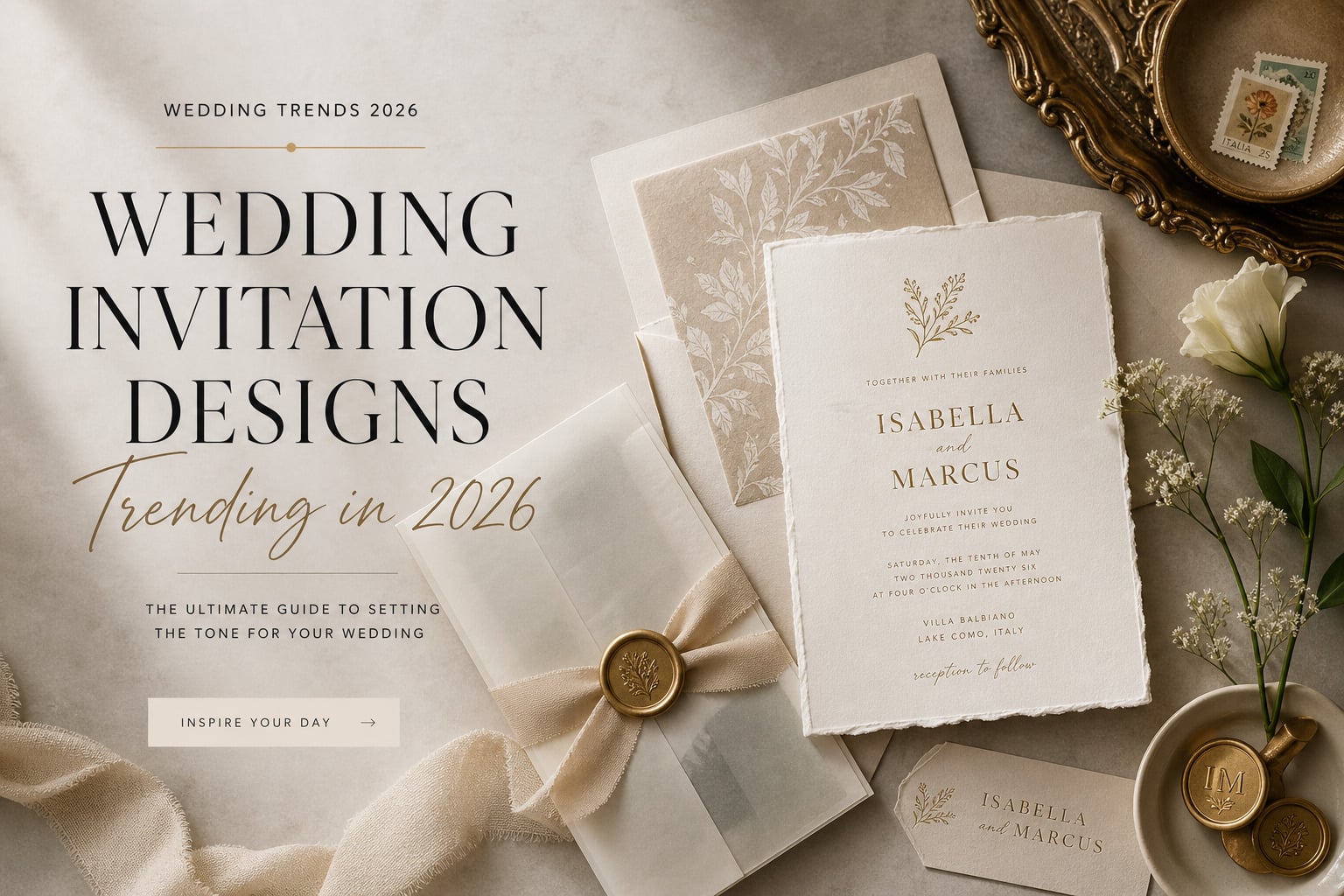 Sos Invite Wedding Invitation Designs Trending in 2026 • Mil Besos