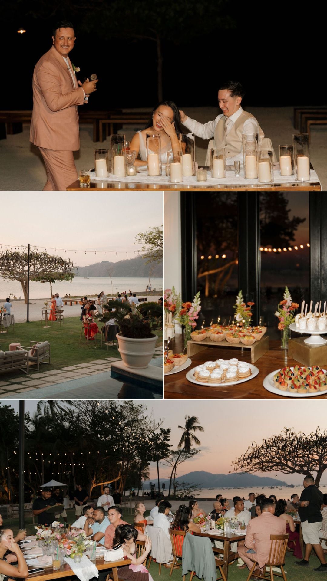 jennifer and nick wedding reception highlights playa del coco