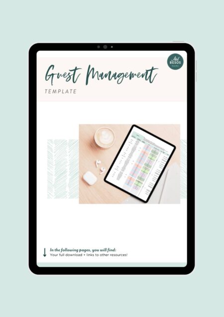 Guest Management Template – Mil Besos Weddings